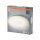 Runde LED Deckenlampe Weiß Alu Metall 3000K Ø40cm OSRAM