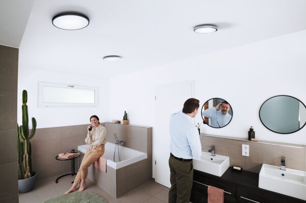 LED Deckenlampe dimmbar Smart+ TW Weiß IP44 Ø40cm OSRAM