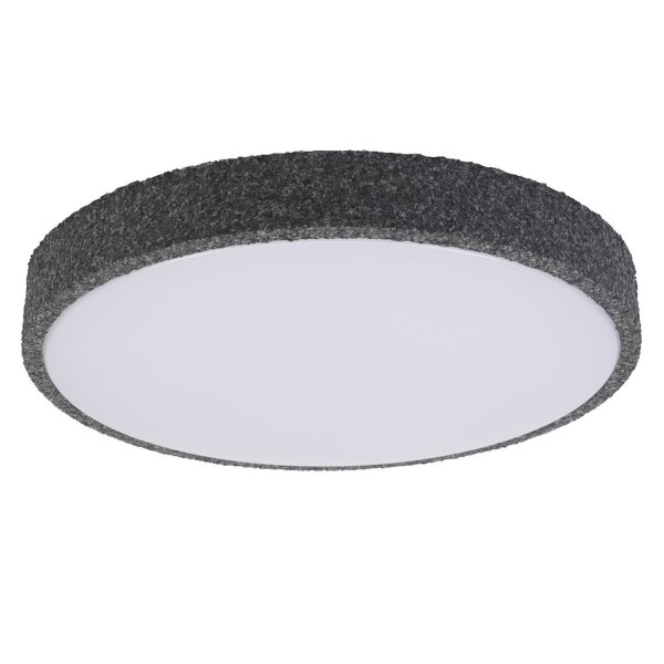 LED Deckenlampe Click-DIM Schwarz 3000 K Ø49cm OSRAM