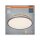 LED Deckenleuchte Silber Metall 3000K Ø29,5cm OSRAM