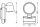LED Wandlampe Sensor dimmbar Metall 3000 K IP54 OSRAM