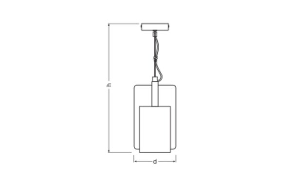 Wandlampe Gold Beton E27 L:15,5 cm modern OSRAM