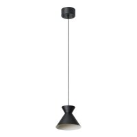 Hängelampe verstellbar Schwarz E27 Ø20 cm OSRAM
