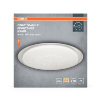 LED Deckenleuchte CCT Weiß Alu 2800-6000K...