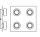 LED Deckenlampe Click-CCT CCT Schwarz Glas IP44 OSRAM