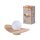Tischleuchte Glas Filz Beige G9 13,5 cm wohnlich OSRAM