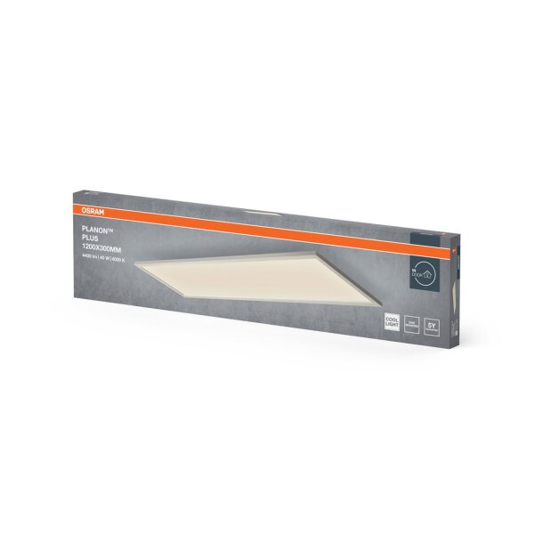 LED Deckenlampe Weiß Alu Metall 4000K L:119,5cm OSRAM