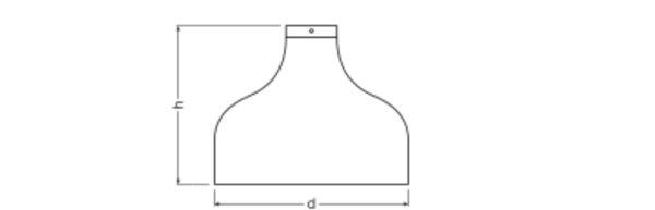 Deckenleuchte Karton Braun E27 Metall B:36 cm OSRAM
