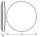 LED Deckenlampe Metall Weiß 2700-6500K Ø48cm OSRAM