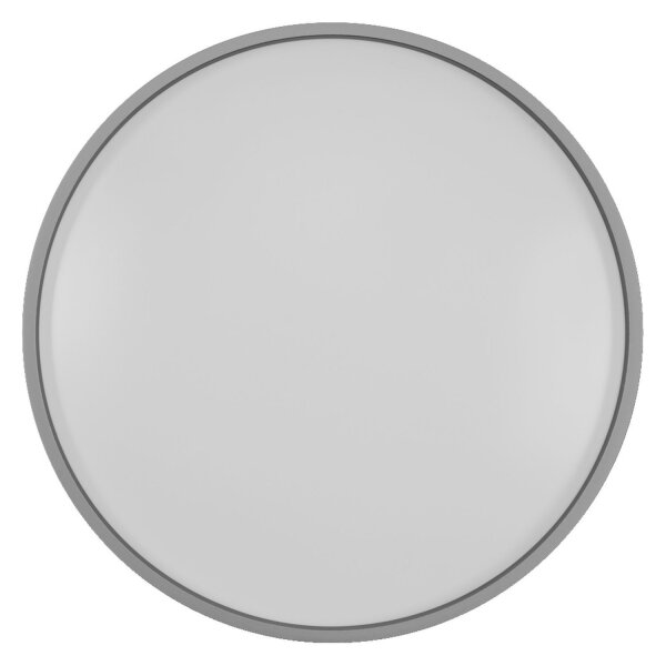 LED Deckenleuchte Silber Metall 3000K rund Ø30cm OSRAM