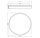 LED Deckenlampe CCT Weiß Metall rund B:40 cm OSRAM
