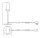 LED Tischleuchte Metall Schwarz CCT H:44 cm OSRAM