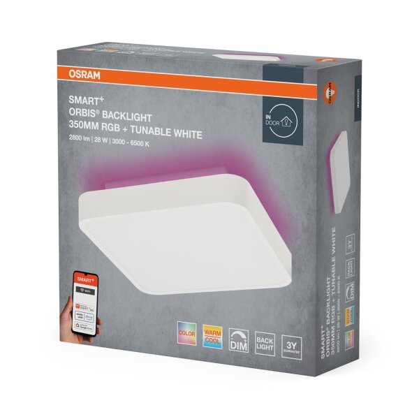 LED Deckenleuchte dimmbar Smart+ TW Weiß B:35cm OSRAM