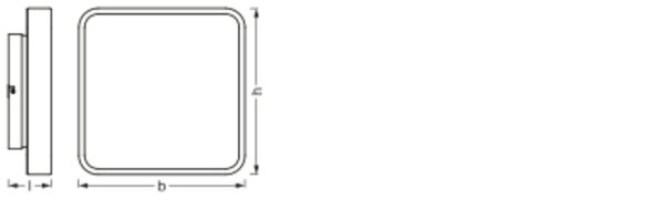LED Deckenleuchte dimmbar Smart+ TW Weiß B:35cm OSRAM