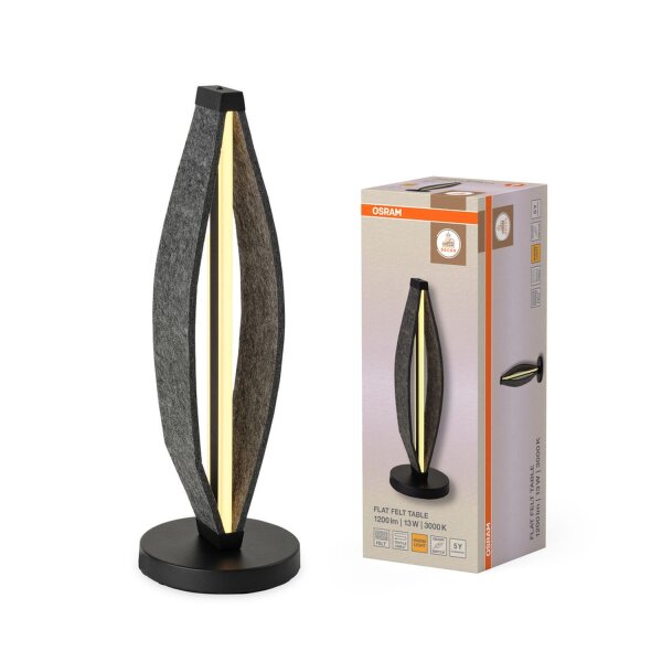 LED Tischlampe Filz 3000 K 52,5 cm modern OSRAM