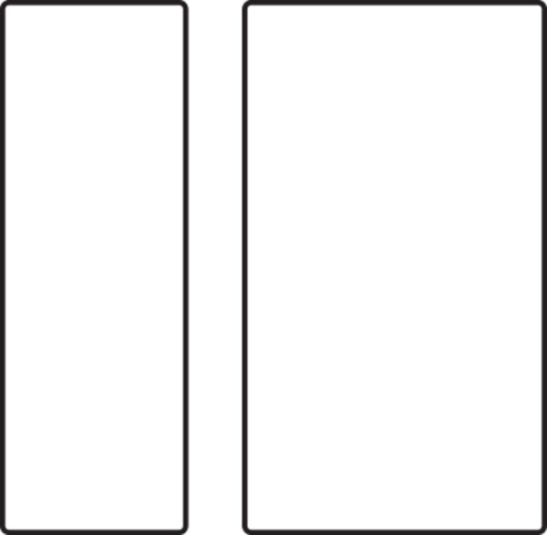 LED Wandleuchte Up Down Alu 3000 K IP54 H:16 cm OSRAM