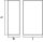 LED Wandleuchte Up Down Alu 3000 K IP54 H:16 cm OSRAM
