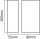 LED Wandleuchte Up Down Alu 3000 K IP54 H:16 cm OSRAM