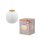 Pendelleuchte Holz Glas E27 Ø31 cm rund blendarm OSRAM
