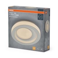 LED Deckenlampe Weiß Metall 3000K Ø21,5cm...