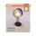 Tischleuchte Schwarz Metall Glas G9 36 cm modern OSRAM