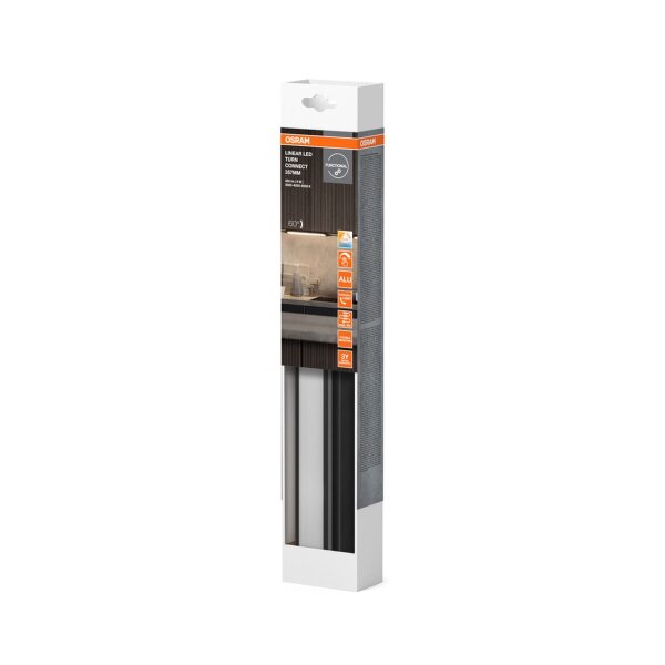 LED Wandlampe dimmbar flexibel Schwarz 3000-4000-6500 K