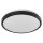 LED Deckenleuchte Schwarz Metall 3000K Ø28cm rund OSRAM