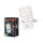 LED Außenstrahler Alu Glas Sensor 3000K IP44 B:10,8cm