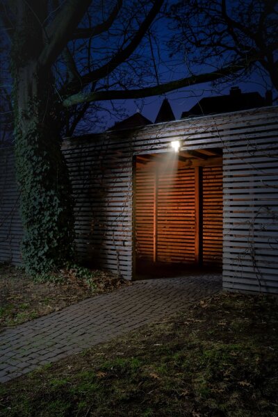 LED Wandleuchte schwenkbar Metall IP55 modern OSRAM