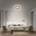 LED Deckenleuchte Click-DIM Schwarz Holz 3000K OSRAM