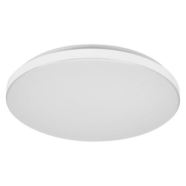 LED Deckenleuchte Weiß Metall 3000K IP44 B:38,5cm OSRAM