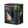 Wandleuchte Bernstein Glas Alu IP44 E27 H:16 cm OSRAM