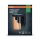 Wandleuchte Bernstein Glas Alu IP44 E27 H:16 cm OSRAM