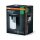 Wandlampe Dunkelgrau Alu Glas IP44 E27 H:16 cm OSRAM