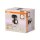 Wandspot Schwarz Kork Braun GU10 B:9 cm OSRAM