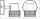 Wandspot Schwarz Kork Braun GU10 B:9 cm OSRAM