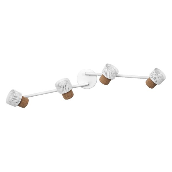 Deckenstrahler flexibel Weiß Kork GU10 L:81,3 cm OSRAM