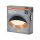 LED Deckenleuchte Click-DIM Schwarz Holz 3000K Ø50,5cm