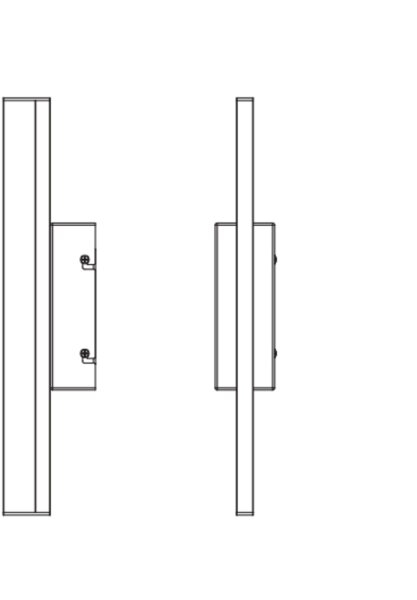 LED Spiegelleuchte Alu dimmbar Touch CCT IP44 OSRAM