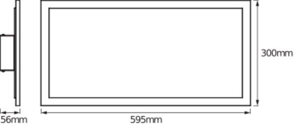 LED Deckenleuchte dimmbar Smart+ TW Weiß L:59,5cm OSRAM