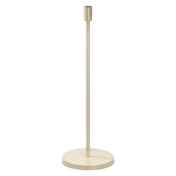 Stehleuchte Beige Stahl Glas E27 H:78 cm OSRAM