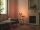 Stehlampe Dunkelgrau Stahl Glas E27 H:78 cm OSRAM