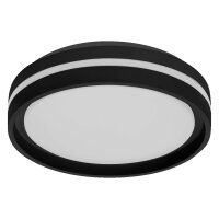 LED Deckenleuchte Click-DIM Schwarz 3000K Ø28,5cm...