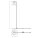 Stehlampe E27 Rot Metall H:141 cm Modern blendarm OSRAM