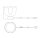 Tischlampe Glas E14 Schwarz Metall H:21 cm OSRAM