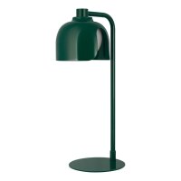 Tischleuchte Glas blendarm G9 Grün Metall H:40 cm OSRAM
