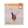 Wandlampe Grau Stahl Rot E27 B:18 cm modern OSRAM