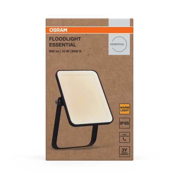LED Außenstrahler Glas 3000K schwenkbar IP65 OSRAM