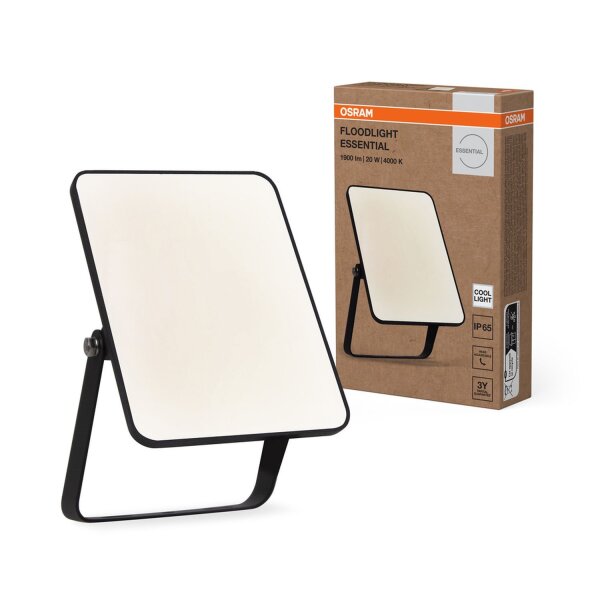 LED Außenstrahler schwenkbar Alu Glas 4000 K IP65 OSRAM