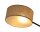 Deckenlampe Stoff Schwarz Beige E27 L:80 cm wohnlich